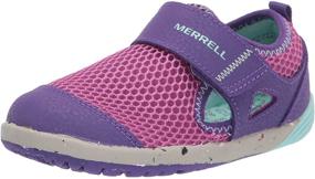 img 4 attached to Merrell Steps Orange Medium Toddler Sports & Fitness