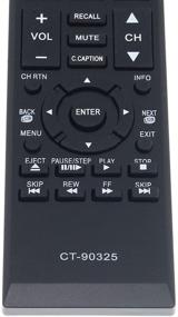 img 1 attached to 📺 Toshiba LCD LED TV CT-90325 Remote Control for Enhanced Viewing Experience: Compatible with 50L2200U, 37E20, 22AV600, 40FT1, 32C120U, 39L2300U, 39L1350U, 50L2300U, 50L1350U, 58L1350U