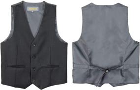 img 2 attached to 🧥 Spring Notion Boys Waistcoat in Toast - Boys' Clothing