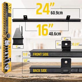 img 1 attached to 🧲 Upgrade Your Workshop with the 24" Heavy-Duty Magnetic Tool Holder – Enhanced Power and Space-Saving Efficiency!