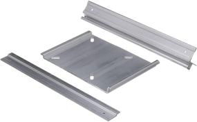 img 2 attached to 🪑 Attwood SP-15900 Tilt-N-Slide Bench Seat Mount Set, 15-Inch Rail System, Robust Aluminum Construction for Longevity