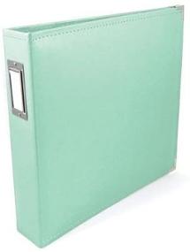 img 3 attached to We R Memory Keepers Mint Classic Leather 12x12 Ring Album: A Stylish Solution for Organizing and Showcasing Your Precious Memories