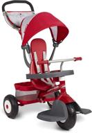 🚴 enhance outdoor adventures with the radio flyer ultimate all-terrain stroll 'n trike, red logo