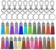 selizo 150pcs tassels keychain crafts logo