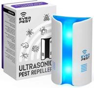 🐜 plug-in ultrasonic pest repeller - effective electronic insect control defender - indoor rodent reject repellent for ants, flies, cockroaches, spiders, and squirrels logo