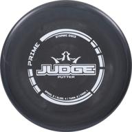 🏌️ dynamic discs prime judge putter disc golf - 170g+ / tee box-friendly, stable flight, beaded design - throwing frisbee golf putter - variations in stamp color логотип