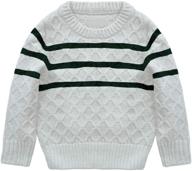 abalacoco cotton knitted sweater pullover boys' clothing in sweaters logo