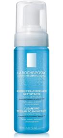 img 4 attached to La Roche-Posay Foaming Micellar Cleansing 🌊 Water: pH-Balancing Gentle Makeup Remover, Soap & Alcohol-Free