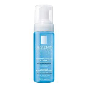 img 3 attached to La Roche-Posay Foaming Micellar Cleansing 🌊 Water: pH-Balancing Gentle Makeup Remover, Soap & Alcohol-Free