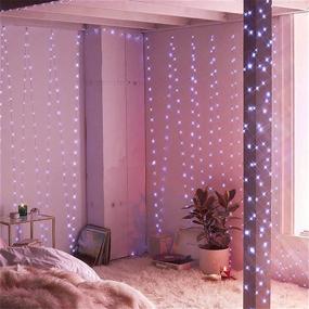 img 1 attached to 🌟 Twinkle Star 200 LED 66ft Fairy Copper String Lights - USB and Adapter Powered, Dimmable Starry Copper Wire Light for Home Lighting Decor - Indoor Outdoor Bedroom Wall Patio - White