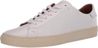 👟 frye men's astor sneaker - white footwear for men logo