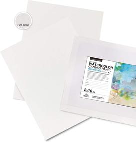 img 2 attached to Premium PHOENIX Watercolor Painting Canvas Panels - 8x10 Inch/6 Pack - Triple Primed Cotton Canvas Boards for Vibrant Watercolor Art