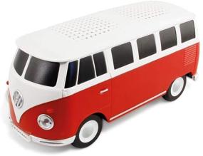 img 4 attached to 🚌 VW Collection - Volkswagen Samba Bus T1 Camper Van Bluetooth Speaker | Portable Wireless Speaker with Excellent Sound Quality & Unique Design (1:20 Scale, Red & White)