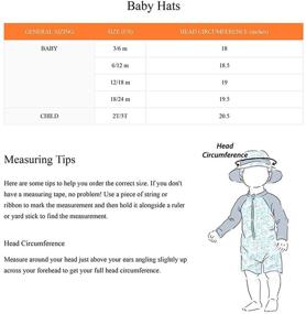 img 1 attached to 👶 Ultimate UV Protection: UV Skinz Baby Boys’ UPF 50+ Reversible Sun Hat – Protect Your Infant from Harmful Sunrays