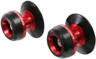 mc motoparts twall 8mm cnc swingarm spools compatible with ninja 650 abs 2017-2019 17 18 19 (red) logo