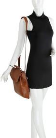 img 1 attached to Versatile Vegan Leather Fashion Backpack: Your 3-in-1 Travel Companion - Brown