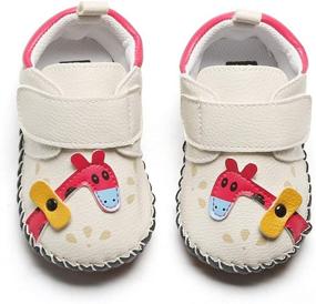 img 1 attached to Boys' ENERCAKE 👟 Leather Walking Sneakers Slippers Shoes