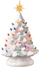 img 2 attached to Miles Kimball Ceramic Christmas Tree - A Festive One Color, One Size Delight!