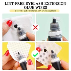 img 1 attached to Eyelash Extension Non Woven Supplies Accessories