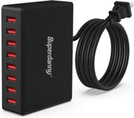 superdanny charger charging multiple compatible portable audio & video logo