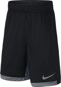 img 4 attached to Nike Dri Fit Printed Shorts Purple Boys' Clothing and Active