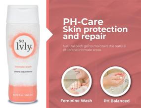 img 2 attached to 🚿 So Lvly Body Wash & Feminine Wash: PH Balanced, 8.79 Fl Oz (Pack of 3)