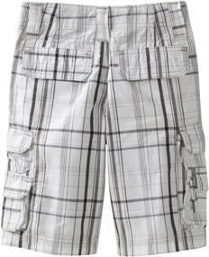 img 1 attached to ⚡️ Lee Boys' Dungarees Wyoming Cargo Shorts with Belt: Stylish and Functional for Any Adventure