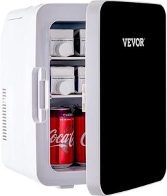 img 4 attached to VEVOR Liter Black Refrigerator Lightweight