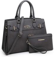 handbags designer shoulder satchel 8149 black women's handbags & wallets and totes logo