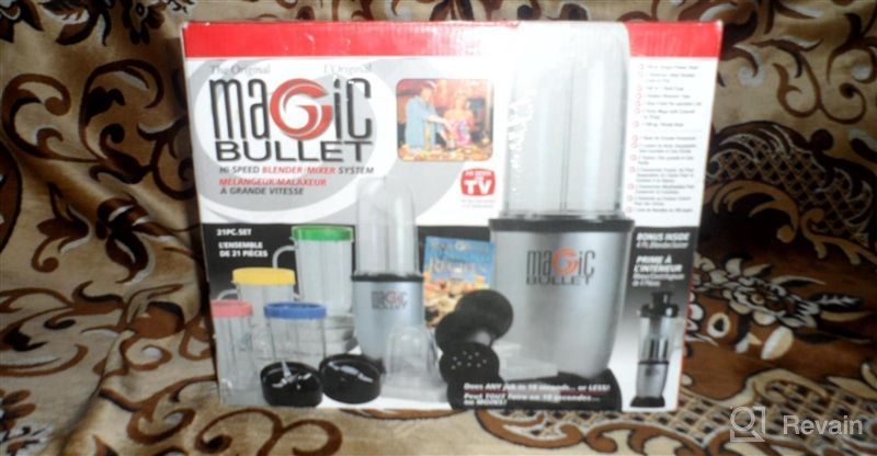 img 1 attached to 💥 Magic Bullet Blender: Small-Sized, Silver 11-Piece Set for Ultimate Blending Magic! review by Amanda Castillo