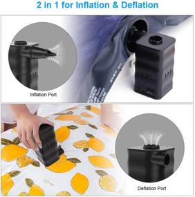 img 1 attached to Electric Rechargeable Mattress Inflator Inflatable