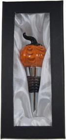 img 2 attached to 🎃 Handmade Glass Pumpkin Wine Stopper – Eye-Catching Fall Accessories for Hosts/Hostesses