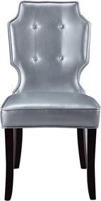 img 2 attached to Iconic Home Leather Espresso Transitional Furniture