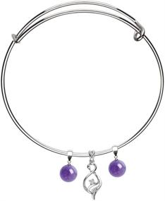 img 1 attached to 📿 UPINS Expandable Bracelets: Stylish Adjustable Bangles for Any Wrist Size