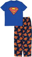 superman shield pajama 🛡️ - official dc comics merchandise logo