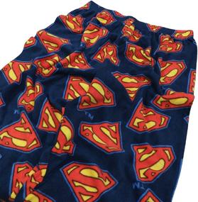 img 1 attached to Superman Shield Pajama 🛡️ - Official DC Comics Merchandise