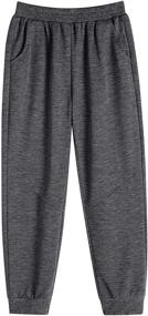 img 4 attached to Greatchy Athletic Sweatpants Pockets Clothes