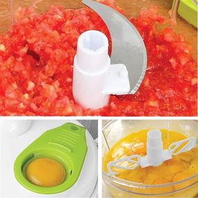 img 3 attached to 🍅 Эффективный мини-процессор для пищи Norpro Salsa Maker - идеально подходит для быстрой приготовления сальсы, один размер, как показано