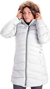 img 4 attached to 🧥 Marmot Montreal Women's Knee-Length Puffer Coat: Women's Clothing for Coats, Jackets & Vests