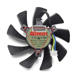 img 1 attached to 🎮 High-Performance T129215SH 0.3AMP Video Card Fan Replacement - Compatible with ZOTAC GTX 1060 Mini Graphic Card