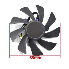 img 2 attached to 🎮 High-Performance T129215SH 0.3AMP Video Card Fan Replacement - Compatible with ZOTAC GTX 1060 Mini Graphic Card