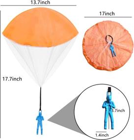 img 3 attached to Parachute Tangle Throwing Landing Outdoor