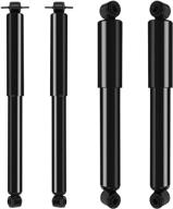 🚗 premium auto shocks absorber kit 4x front rear for chevy blazer, s10, gmc sonoma, jimmy, isuzu hombre, oldsmobile bravada 1995-2005 logo