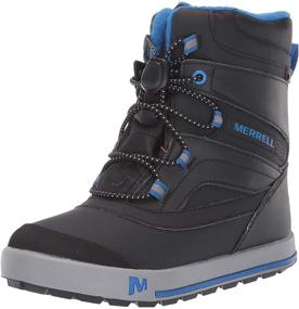 img 4 attached to 👞 Merrell Snow Bank 2.0 Водонепроницаемые мальчиковые уличные ботинки