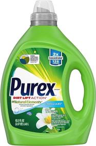 img 3 attached to 🌺✨ Purex Liquid Laundry Detergent: Natural Elements Linen & Lilies, 2X Concentrated, 220 Loads - Pack of 2, 82.5 Fl Oz