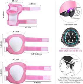 img 1 attached to 🚴 DaCool Adjustable Toddler Cycling Helmet - Enhanced Protection