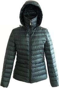 img 4 attached to Packable Jacket Womens Ultra Light Women's Clothing for Coats, Jackets & Vests