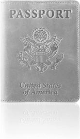 img 1 attached to Ultimate Passport Immunization Holder: Premium Leather Travel Accessories and Covers