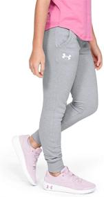 img 3 attached to Under Armour Rival Jogger Moonstone Girls' Clothing for Active