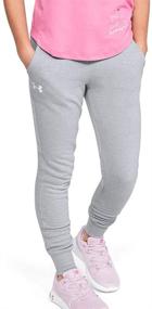 img 4 attached to Under Armour Rival Jogger Moonstone Girls' Clothing for Active